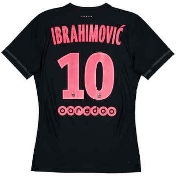 2015-16 Paris Saint-Germain Maillot Third Authentique Ibrahimovic #10 - 6/10 - (M)