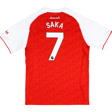 2025-26 Arsenal Maillot domicile Saka #7 (ENFANT)