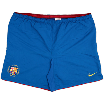 2007-08 Barcelona Short domicile - 5/10 - (XL)