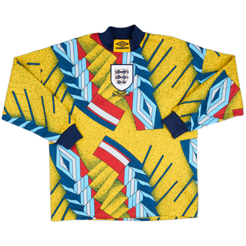 1993-95 England Maillot GK Jeunes de dotation match #13