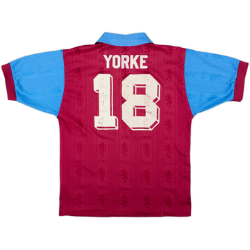 1995-97 Maillot domicile Aston Villa Yorke #18 - 6/10 - (S)