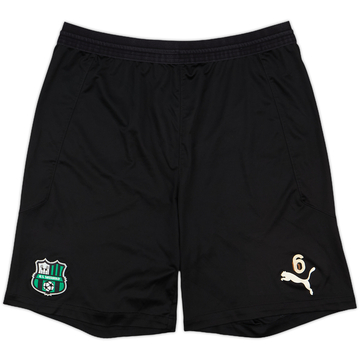 2018-19 Sassuolo Short d'entraînement Dotation Joueur #6 - 6/10 - (M)