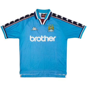 1997-99 Manchester City Maillot Domicile - 5/10 - (M)