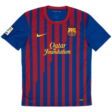 2011-12 Barcelona Maillot Domicile - 4/10 - (M)