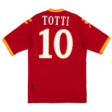 2010-11 Roma Maillot domicile Totti #10 - 7/10 - (L)