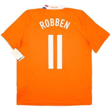 2008-10 Pays-Bas Maillot domicile Robben #11 (L)