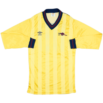 1983-86 Arsenal Maillot version match Extérieur L/S #15