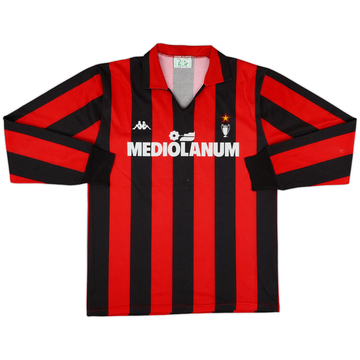 1989-90 AC Milan Maillot domicile L/S - 7/10 - (L)