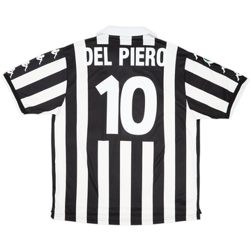 1998-99 Juventus Maillot Domicile Del Piero #10 - 8/10 - (XL)