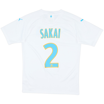2019-20 Olympique Marseille Maillot domicile Sakai #2 - 10/10 - (S)