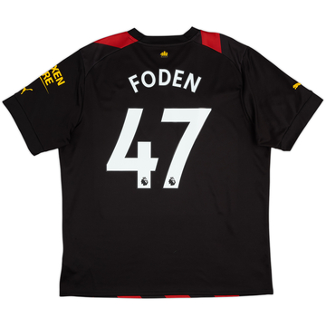 2022-23 Manchester City Maillot extérieur Foden #47 - 8/10 - (XL)