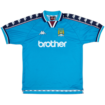 1997-99 Manchester City Maillot Domicile - 7/10 - (XL)