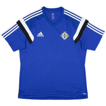 2014-15 Northern Ireland adizero Training Shirt - 9/10 - (XL)