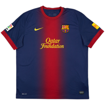 2012-13 Barcelona Maillot domicile - 5/10 - (XL)