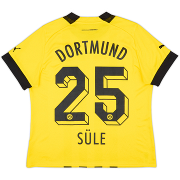 2022-23 Borussia Dortmund Maillot Domicile Sule #25 - 8/10 - (Femme L)