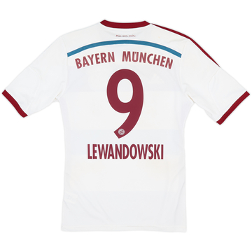 2014-15 Bayern Munich Maillot extérieur Lewandowski #9 - 6/10 - (M)