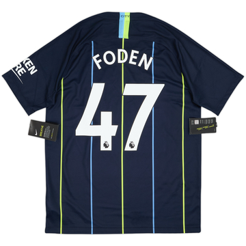 2018-19 Manchester City Maillot extérieur Foden #47 (M)