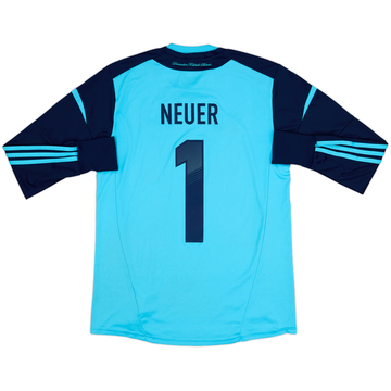 2012-13 Germany Maillot Gardien Neuer #1 - 6/10 - (XL.Boys)