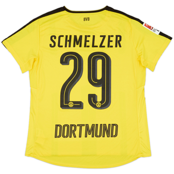 2016-17 Borussia Dortmund Maillot Domicile Schmelzer #29 - 7/10 - (Femme XL)