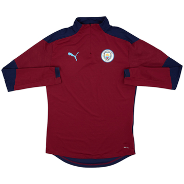2020-21 Manchester City Puma 1/4 Zip Haut d'entraînement - 5/10 - (S)