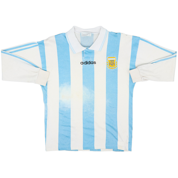 1994 Argentina Maillot Domicile Manches longues - 4/10 - (S)