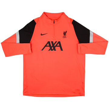 2021-22 Liverpool Nike 1/4 Zip Haut de training - 8/10 - (XL)