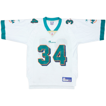 2002-03 Miami Dolphins R.Williams #34 Reebok Maillot extérieur officiel - 6/10 - (M)
