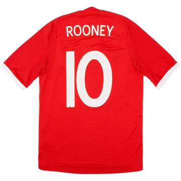 2010-11 England Away Shirt Rooney #10 - 6/10 - (S)