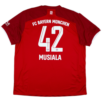 2021-22 Bayern Munich Maillot Domicile Musiala #42 (XXL)
