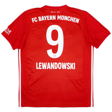 2020-21 Bayern Munich Maillot domicile Lewandowski #9 - 5/10 - (L)