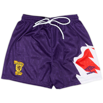 1991-93 Scotland Short extérieur - 9/10 - (9-10 ans)