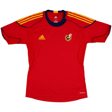 2010-11 Spain adidas Formotion Training Shirt - 10/10 - (L)