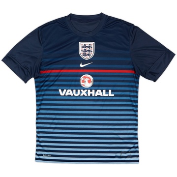 2013-14 England Nike Pre-Match Training Shirt - 7/10 - (M)
