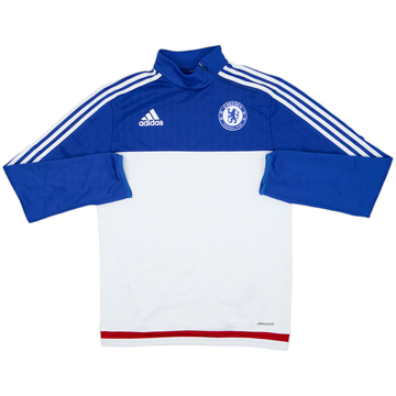 2015-16 Chelsea adidas Haut d'entraînement 1/4 Zip - 6/10 - (XS)