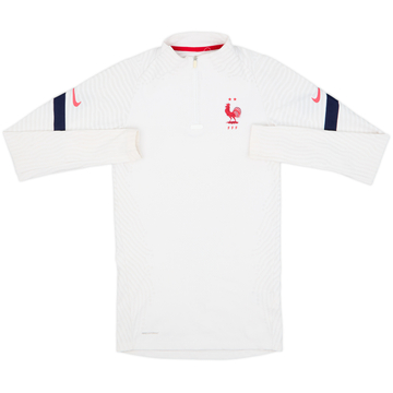 2020-21 France Nike Vaporknit Haut d'entraînement 1/4 Zip - 6/10 - (XS)