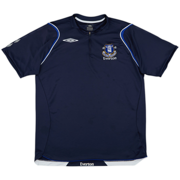 2006-07 Everton Umbro Polo zippé 1/4 - 8/10 - (M)