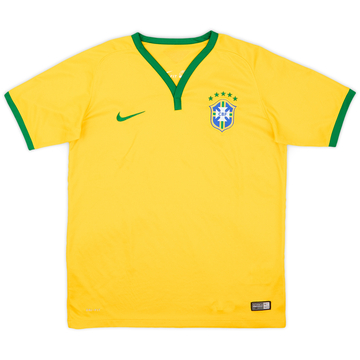 2014-15 Brazil Maillot Domicile - 8/10 - (13-15 ans)