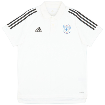 2020-21 Cardiff City adidas Polo de voyage - 9/10 - (M)