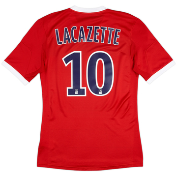 2013-14 Lyon Maillot extérieur version joueur Lacazette #10 - 9/10 - (M)