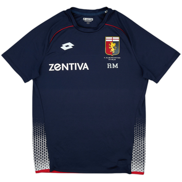 Maillot d'entraînement Lotto Genoa édition staff 2017-18 RM - 7/10 - (L)