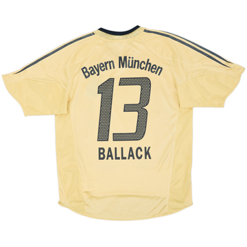 2004-05 Bayern Munich Maillot extérieur Ballack #13 - 6/10 - (M)