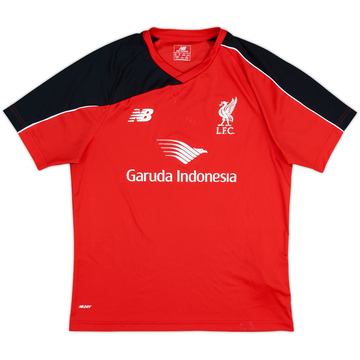 2015-16 Liverpool New Balance Maillot d'entraînement - 6/10 - (M)