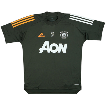 2020-21 Manchester United U14 Maillot d'entraînement Player Issue adidas - 9/10 - (S)