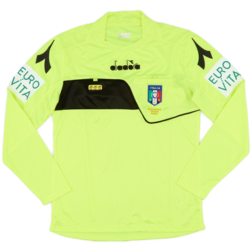 2018-19 Italie Diadora Maillot arbitre manches longues - 9/10 - (S)