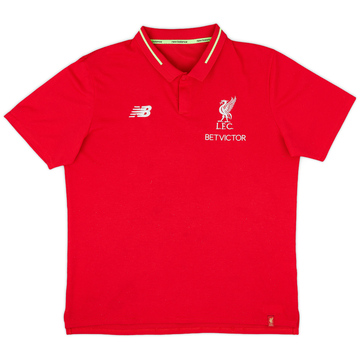 2016-17 Liverpool New Balance Polo - 7/10 - (L)