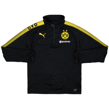 2017-18 Borussia Dortmund Puma Haut d'entraînement 1/4 zip - 5/10 - (S)