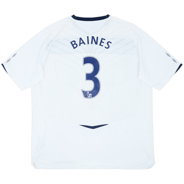 2008-09 Everton Maillot extérieur Baines #3 - 8/10 - (3XL)