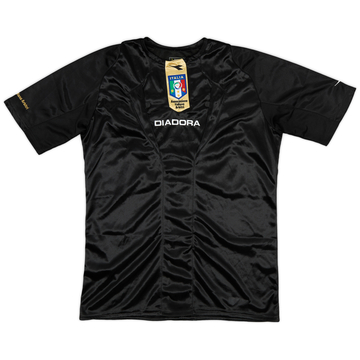 2007-09 Italie Diadora Maillot d'arbitre Officiel Stefanini - 9/10 - (M)