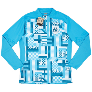 2024-25 Olympique Marseille Puma Haut d'entraînement 1/4 Zip avant-match