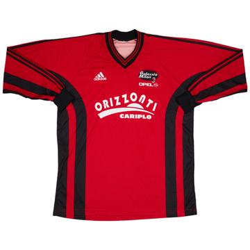 2000-01 AC Milan Scuola Calcio adidas Maillot d'entraînement manches longues - 7/10 - (XL)